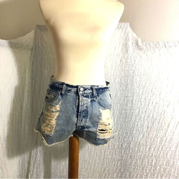 Brandy & Mellville Destroyed Shorts Size 40 (L) - Picture 2 of 8